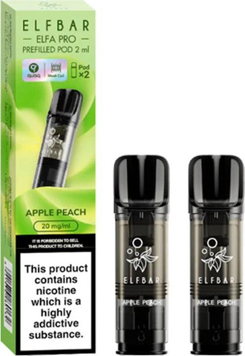 Apfel, Pfirsich
