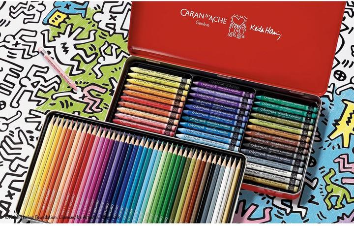 Produktbild Caran d'Ache Multiproduktset Keith Haring Sonderedition (Mehrfarbig, 82 x)