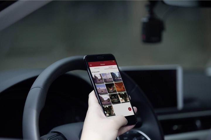 Actual product image Transcend DrivePro 230 Data Privacy incl. 32GB microSDHC TLC (GPS receiver, Full HD)