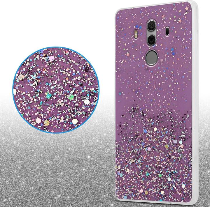 Actual product image Cadorabo TPU cover sparkling glitter (Mate 10 Pro)