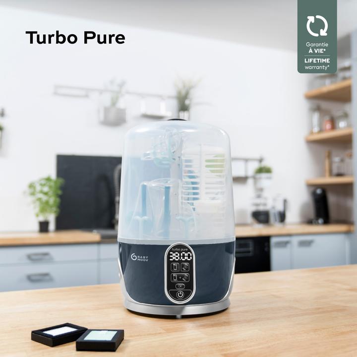 Produktbild Babymoov Sterilisatoren & Vaporisatoren Dampf-Sterilisator Turbo Pure - mit Trocknungsfunktion