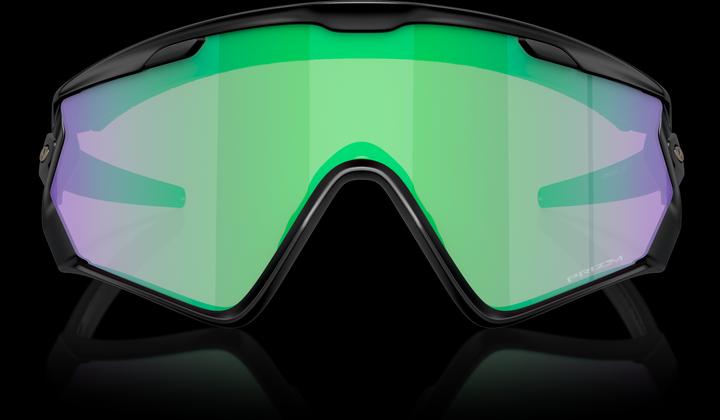 Produktbild Oakley Wind Jacket 2.0 (Matte Black, Prizm road jade)
