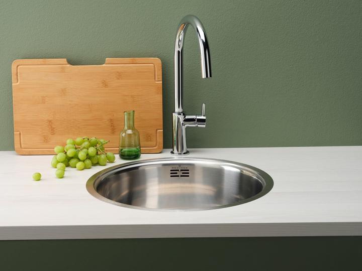 Image du produit Reginox Évier, inox poli Évier de cuisine rond L18 390 Comfort ⌀ 44 R26076 (Evier sous plan, 44 cm)