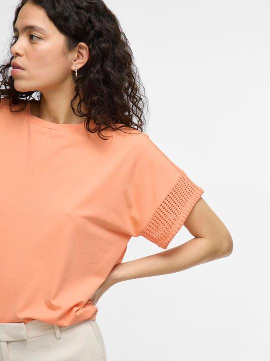 Produktbild Vila VIZIMA Rundhals Oberteil mit kurzen Ärmeln (XL)