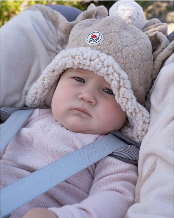Produktbild Lodger Wintermütze Folklore Fleece Beige 1-2 Jahre (86/92)