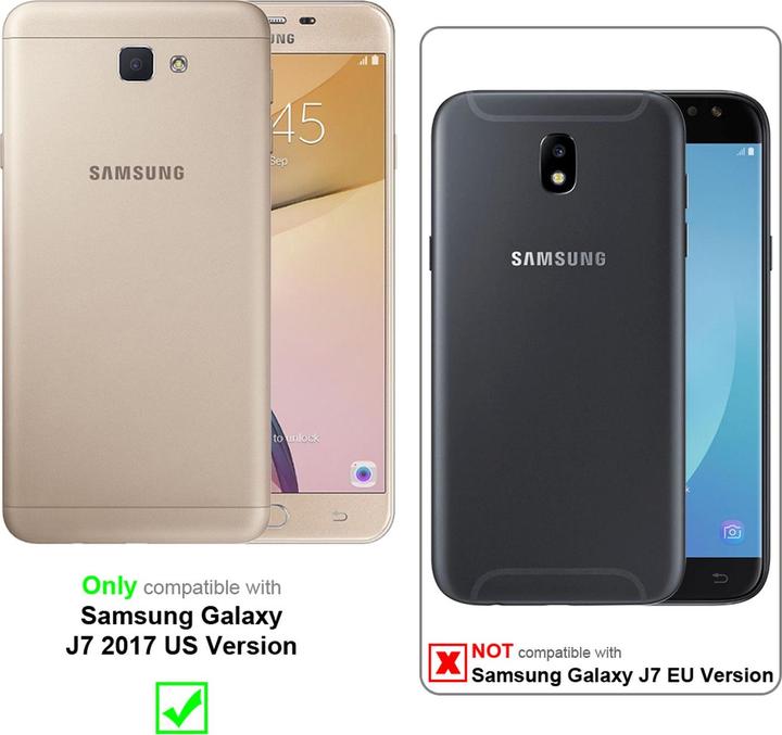Image du produit Cadorabo Couverture look jeans Book (Samsung Galaxy J7 2017 (version US))