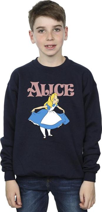 Actual product image Disney Boys Alice In Wonderland Take A Bow Sweatshirt (140, 146)
