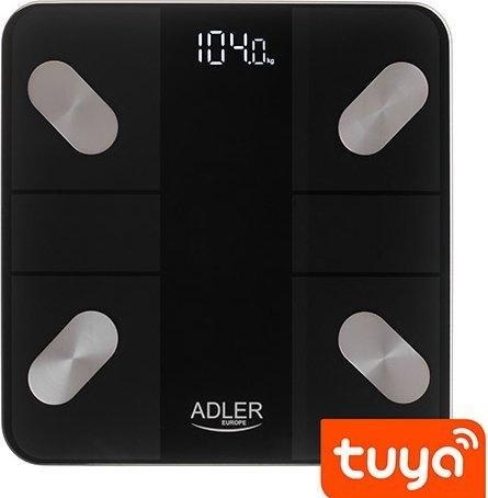 Produktbild Adler Smart Bathroom Scale | AD 8186w | Maximum weight (capacity) 180 kg | Accuracy 100 g | Body Mass Inde (180 kg)