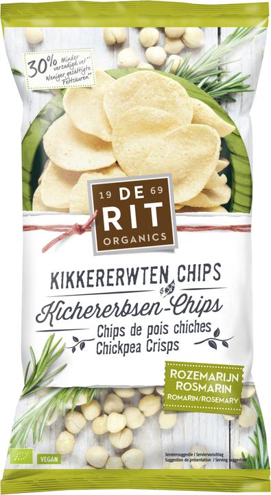 Immagine prodotto De Rit Chips di ceci al rosmarino bio (75 g)