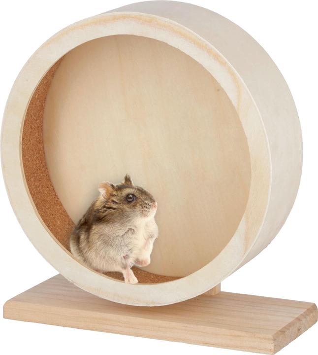 Image du produit Kerbl Roue de hamster en bois de liège