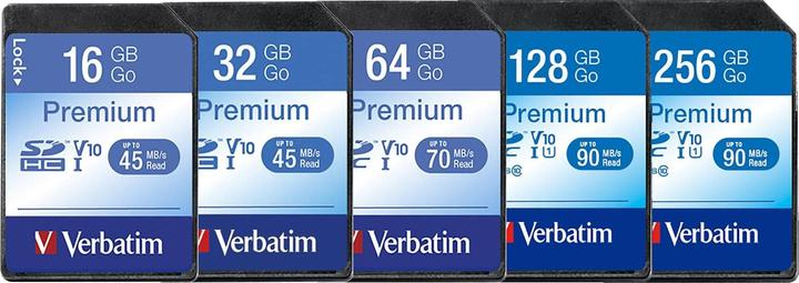 Produktbild Verbatim Premium (256 GB, SDXC, U1, UHS-I)