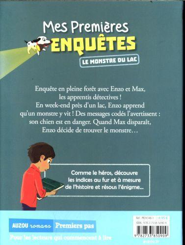 Immagine prodotto Mes premières enquêtes : Le monstre du lac - Tome 5 (Francese, Riemann Maud, Trédez Emmanuel, 2017)