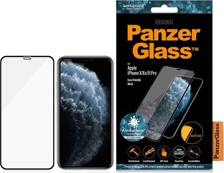 Produktbild PanzerGlass Edge to Edge (1 Stück, Apple iPhone X)