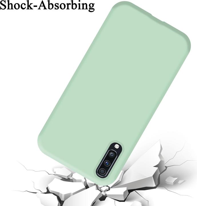 Immagine prodotto Cadorabo Copertura della cassa del silicone liquido TPU (Samsung Galaxy A70S, Samsung Galaxy A70)