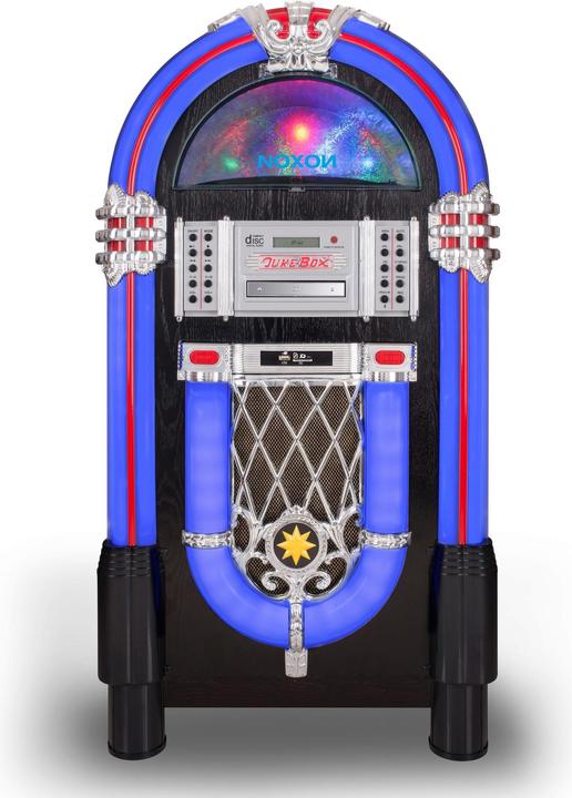 Image du produit Noxon Système musical Jukebox 1 multicolore/noir/argenté (DAB+ DAB, FM, Bluetooth)