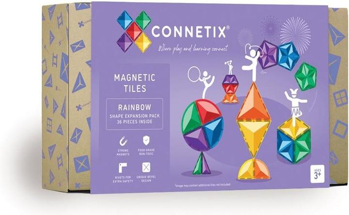Actual product image Connetix Rainbow Shape