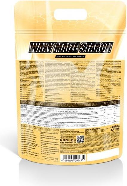 Immagine prodotto IronMaxx Amido di mais ceroso (Neutro, 1 pz., 2000 g)