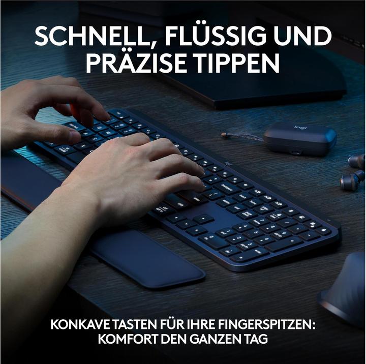 Produktbild Logitech MX Keys S (CH, Kabellos)