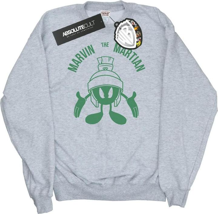 Image du produit Looney Tunes - Sweat MARVIN THE MARTIAN LARGE HEAD - Femme (XL)