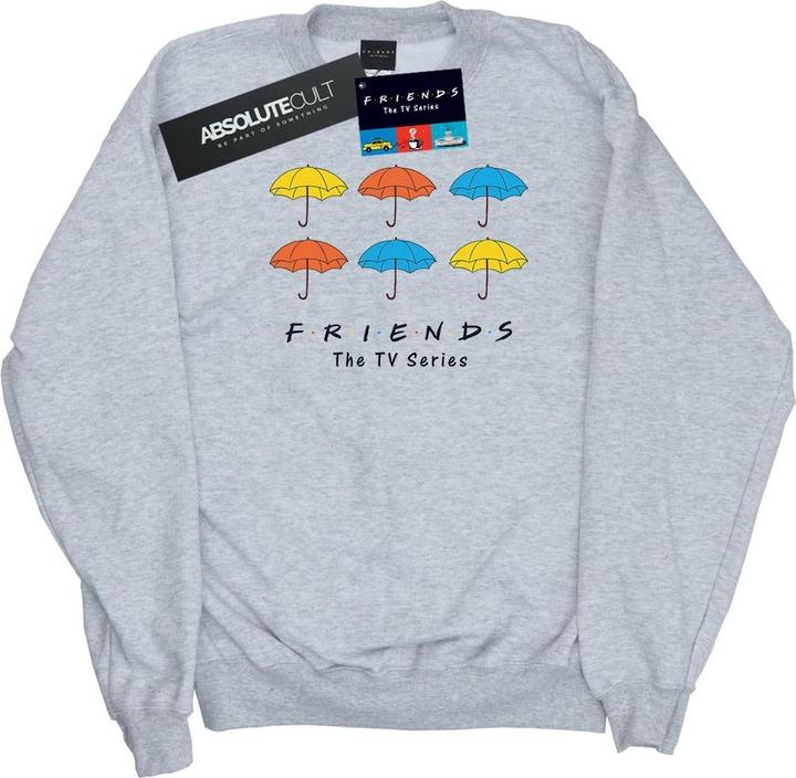 Actual product image Friends Womens/Ladies Coloured Umbrellas Sweatshirt (XXL)