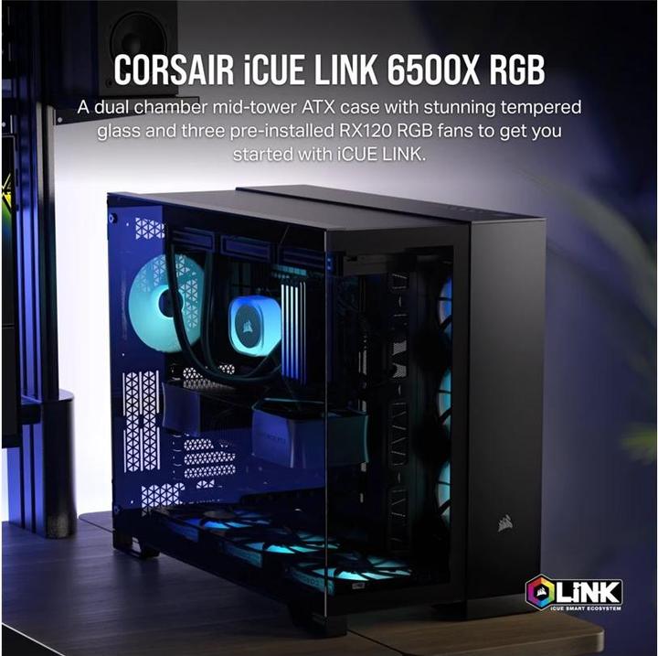 Image du produit Corsair iCUE 6500X RGB (ATX, Mini-ITX, mATX)