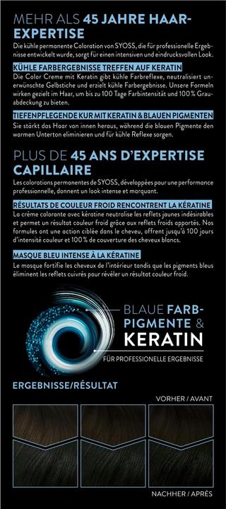 Image du produit Syoss Coloration (3 59 Brun foncé froid)