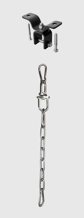 Image du produit Venum Challenger Heavy bag + Ceiling Hook - Black/White - Filled - 170cm (170 cm, 50 kg)