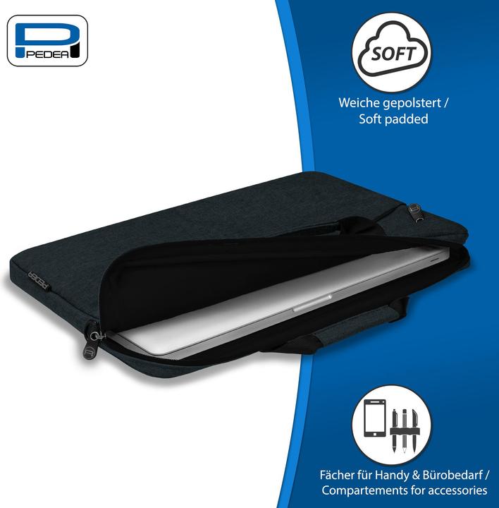 Actual product image Pedea Laptop bag 13.3 inch (33.8cm) FASHION Notebook shoulder bag with shoulder strap (13.31", ASUS, Lenovo, Huawei, Apple, Universal)