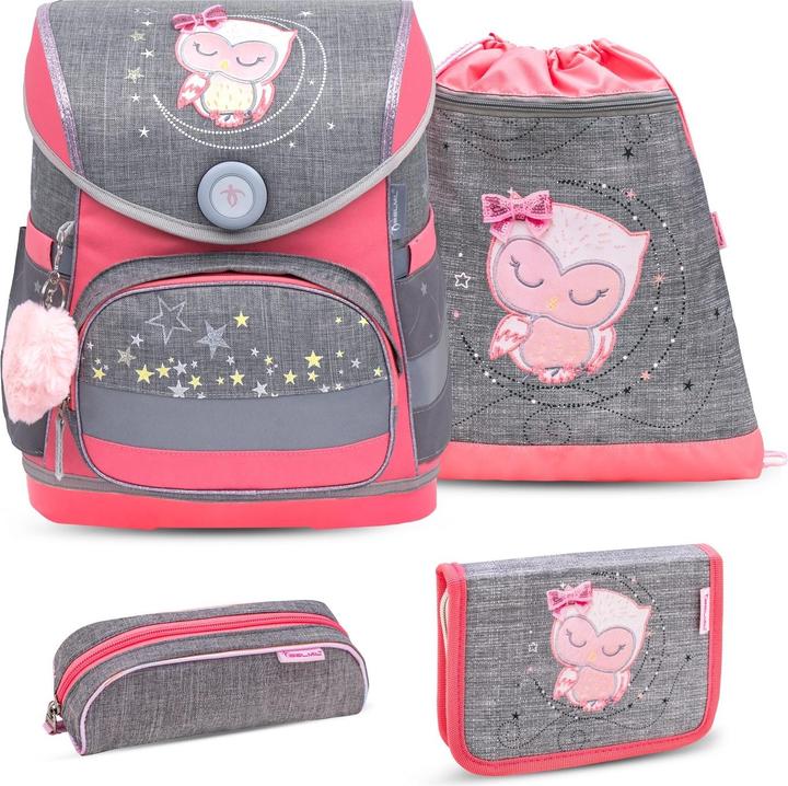 Produktbild Belmil COMPACT Schulrucksack-Set Little Owl (19 l)