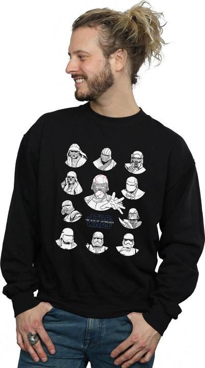 Produktbild Star Wars First Order Character Line Up Mono Sweatshirt (XL)