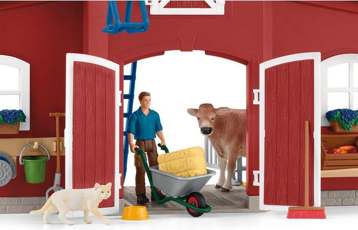 Actual product image Schleich Barn with animals and accessories