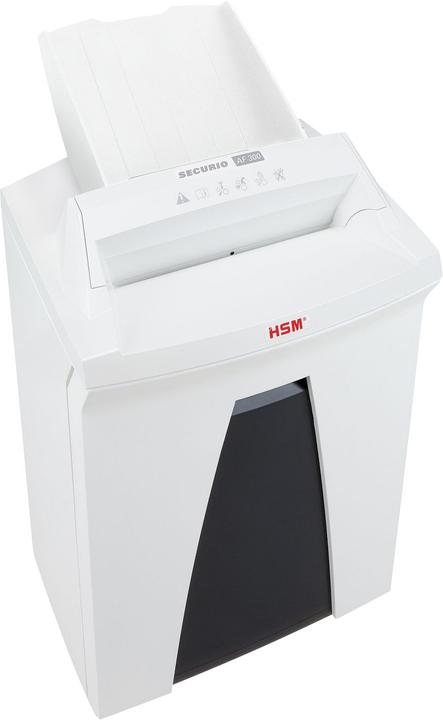 Actual product image HSM Autofeed document shredder SECURIO AF300 security level P-5, 10 sheets, continuous operation (Particle cut)