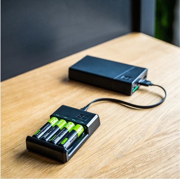 Actual product image GreenCell VitalCharger (GRSETGC01) (4 pcs., AA, 2000 mAh, Rechargeable battery)