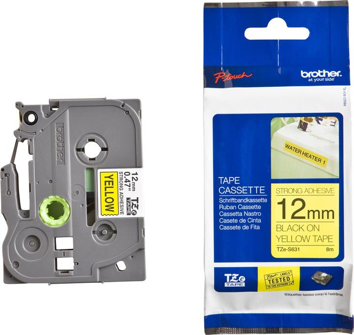 Brother Tze-S631 (1.20 cm, Grau)