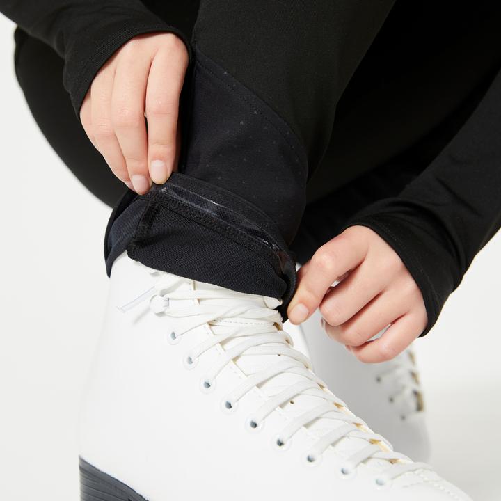 Produktbild Axelys Eiskunstlauf-Leggings Kinder Training - schwarz (6, 7, 8)