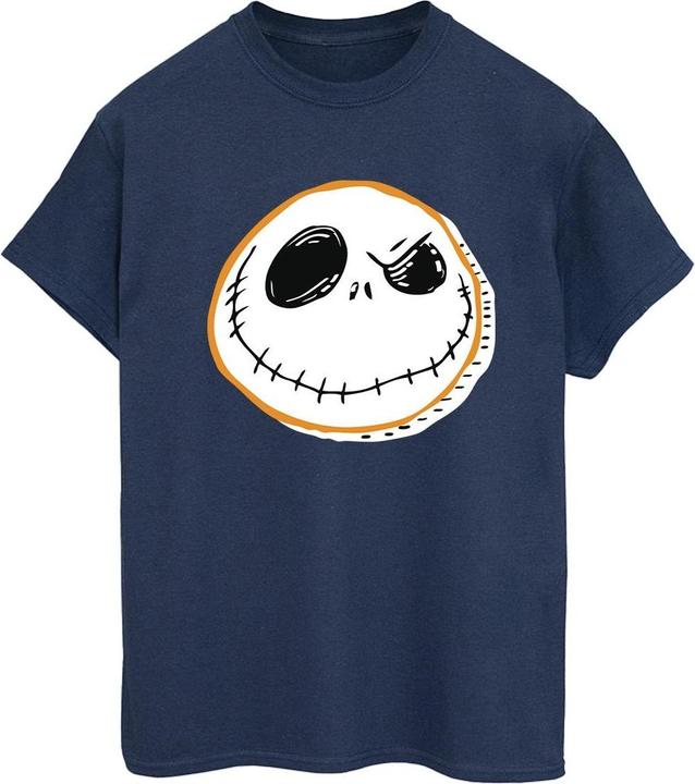Immagine prodotto Disney The Nightmare Before Christmas Jack Face Maglietta Ampia Donna (XXL)