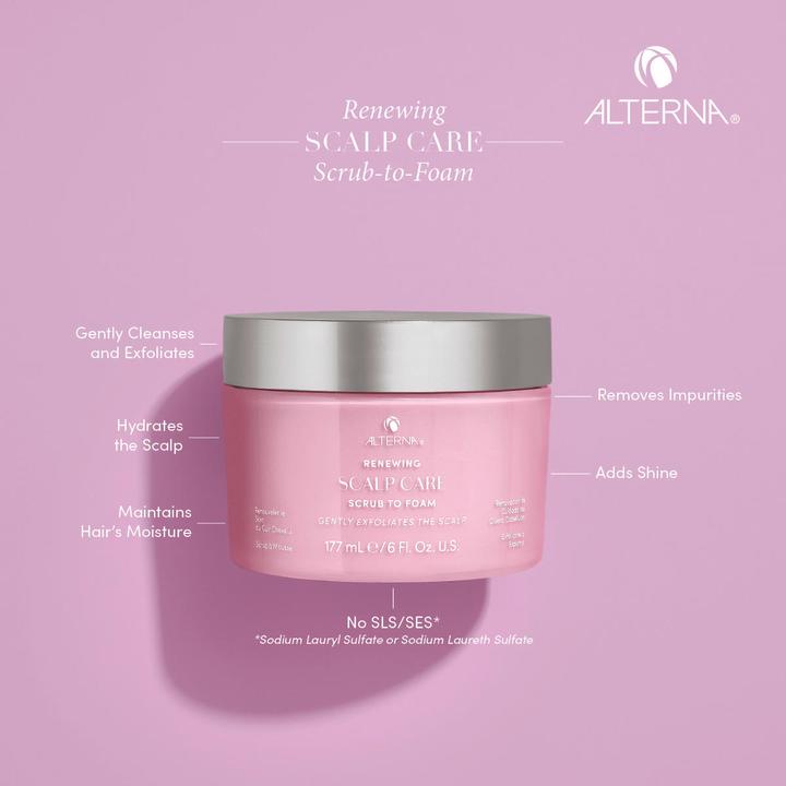 Actual product image Alterna Renewing Scalp Care Scrub To Foam (177 ml)