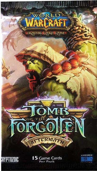 Produktbild World of Warcraft TCG Tomb of the Forgotten Aftermath Booster Pack (Englisch, Booster Display)