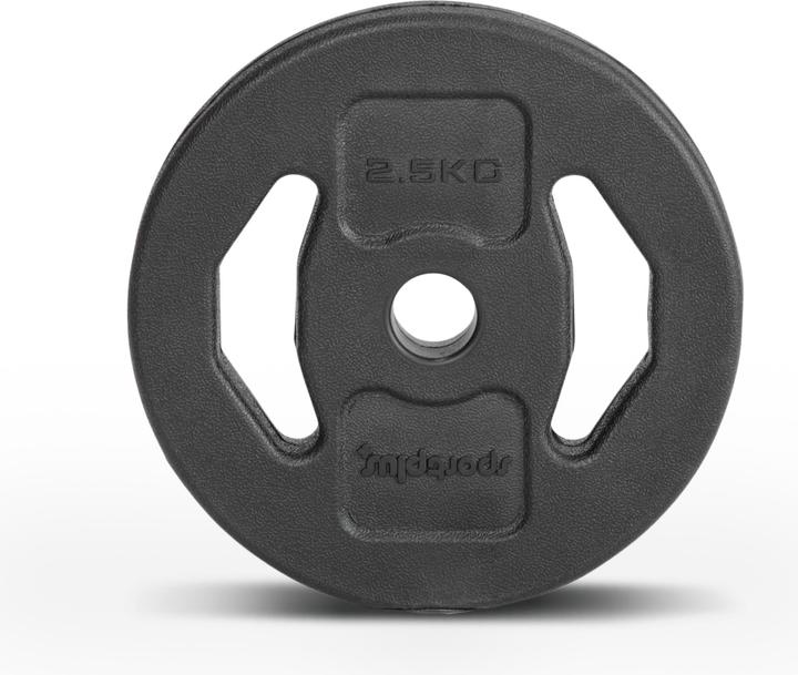 Actual product image Sportplus Weight plate set 25 kg (4 x 5 kg, 2 x 2.5 kg)