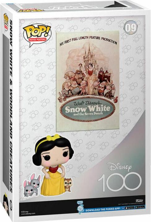 Image du produit Funko POP Movie Poster Disney 100th Snow White & Woodland Creatures
