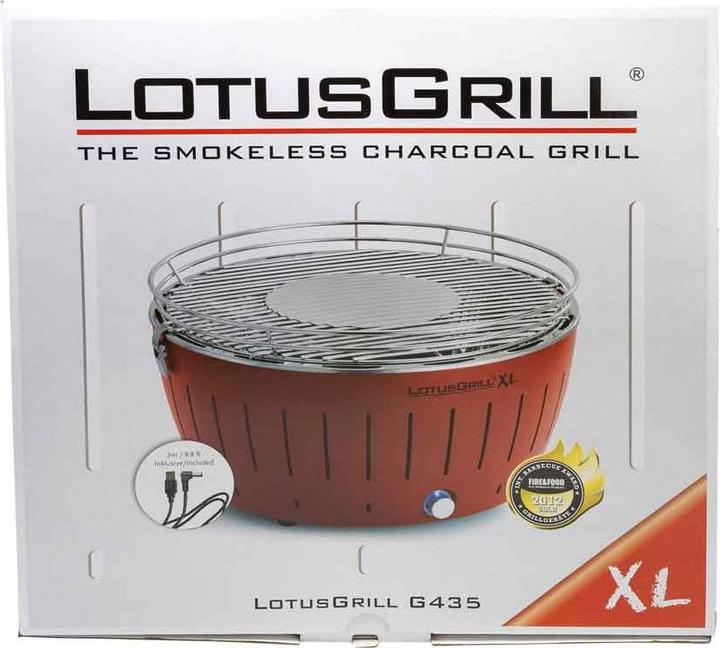 Actual product image LotusGrill XL with USB (40.50 cm)