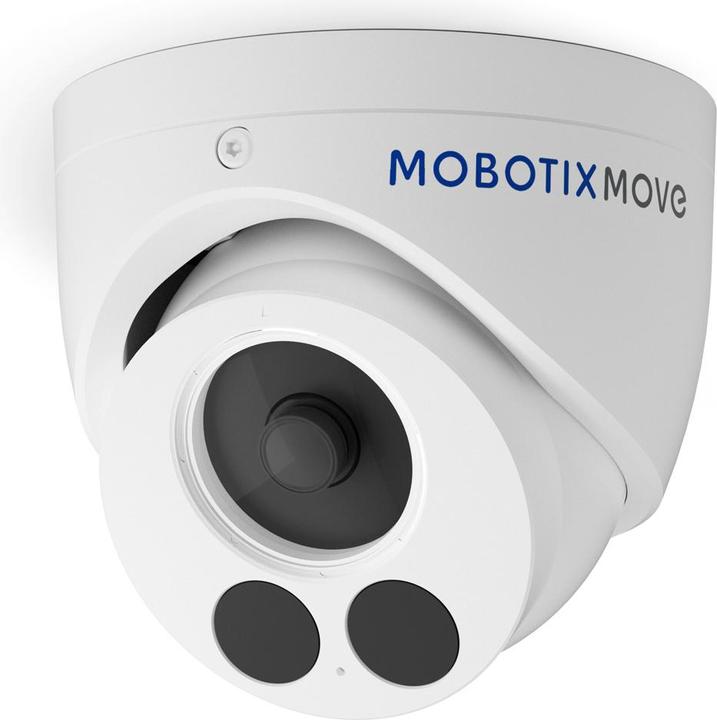 Produktbild Mobotix Move Vandal-Turret Kamera 5 MP, 97°, IR-LED 30m (2720 x 1976 Pixels)