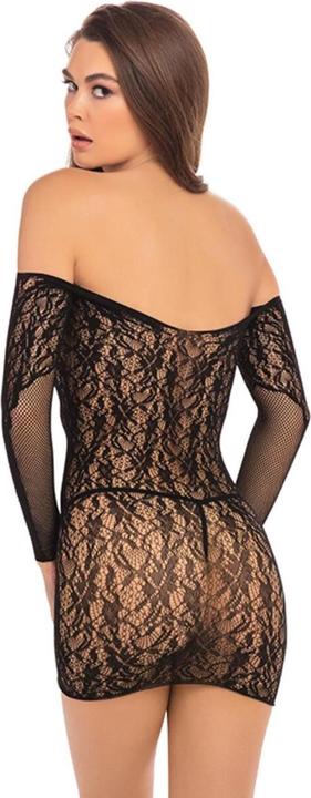 Image du produit René Rofé Demure Mini Robe à Manches Longues Noir M/l (M)