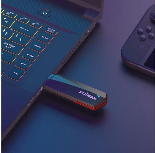 Image du produit edimax WL-USB EW-7822UMX AX1800 Adaptateur USB 3.0 double bande (USB-C 3.2 Gen 1)