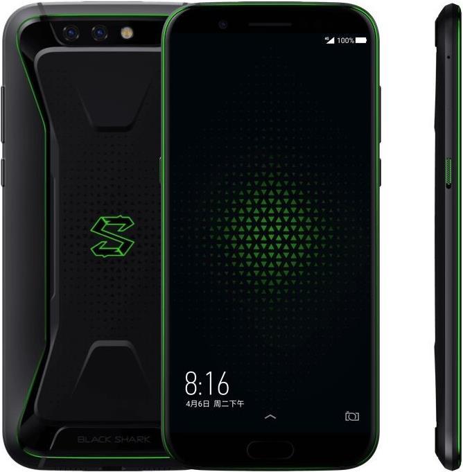 Xiaomi Black Shark (128 GB, Black, 5.99", Dual SIM, 20 Mpx, 4G)