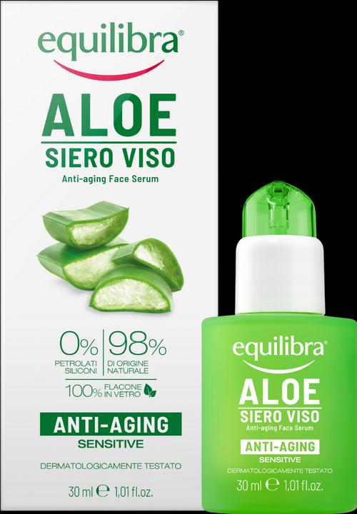 Immagine prodotto Equilibra Siero viso antirughe all'aloe 30ml (30 ml)