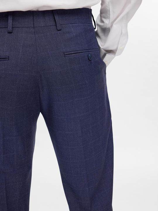 Image du produit Selected Homme Pantalon de costume slim à carreaux (46)