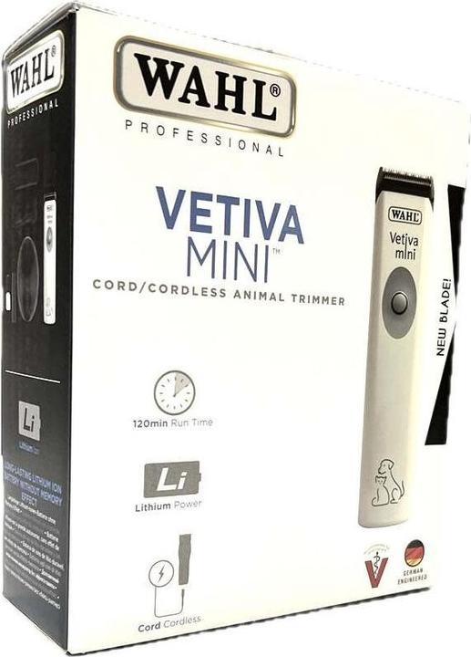 Wahl 1584-0481 Vetiva mini Animal trimmer, white (Dog)