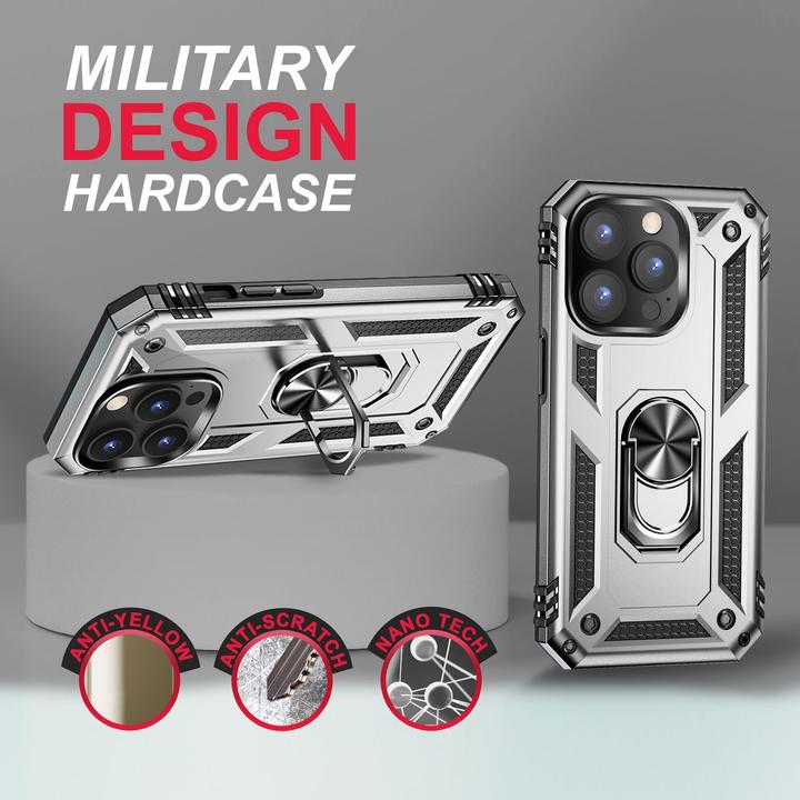 Image du produit Nalia Étui antichoc Military-Style Ring (Apple iPhone 14 Pro)