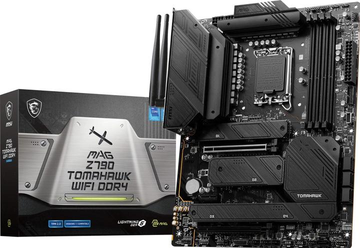 Actual product image MSI MAG Z790 TOMAHAWK WIFI DDR4 (LGA 1700, Intel Z790, ATX)